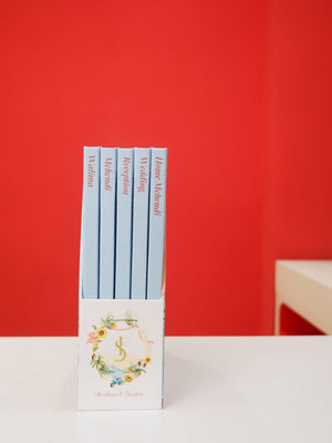 Sherebanu and Ibrahim’s Linen Wedding Storybox