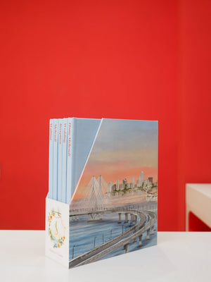 Sherebanu and Ibrahim’s Linen Wedding Storybox