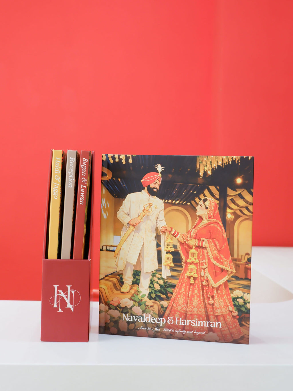Harsimran and Navaldeep’s Wedding Storybox