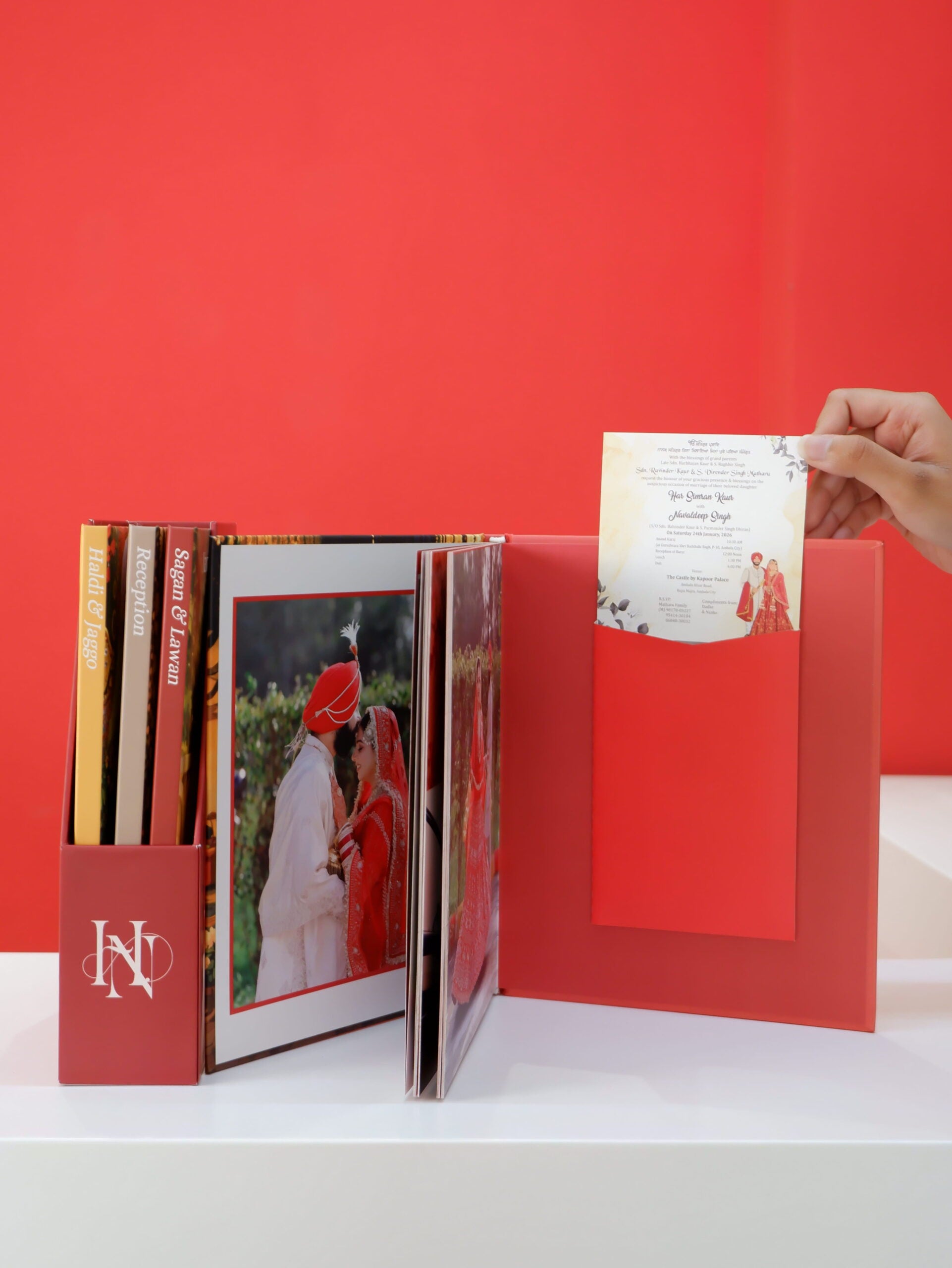 Harsimran and Navaldeep’s Wedding Storybox