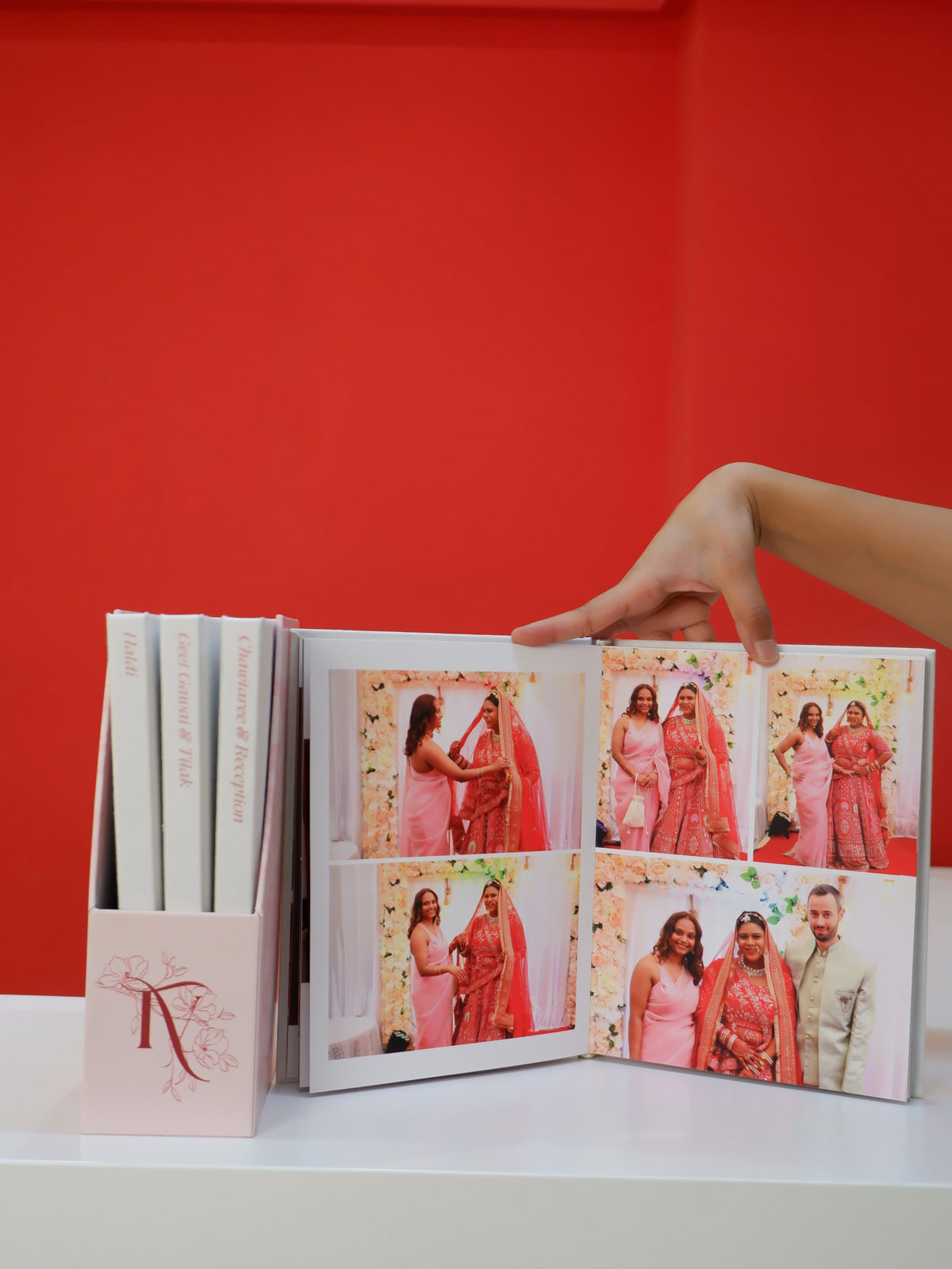 Varsha and Tejaswi's Luxe Wedding Storybox