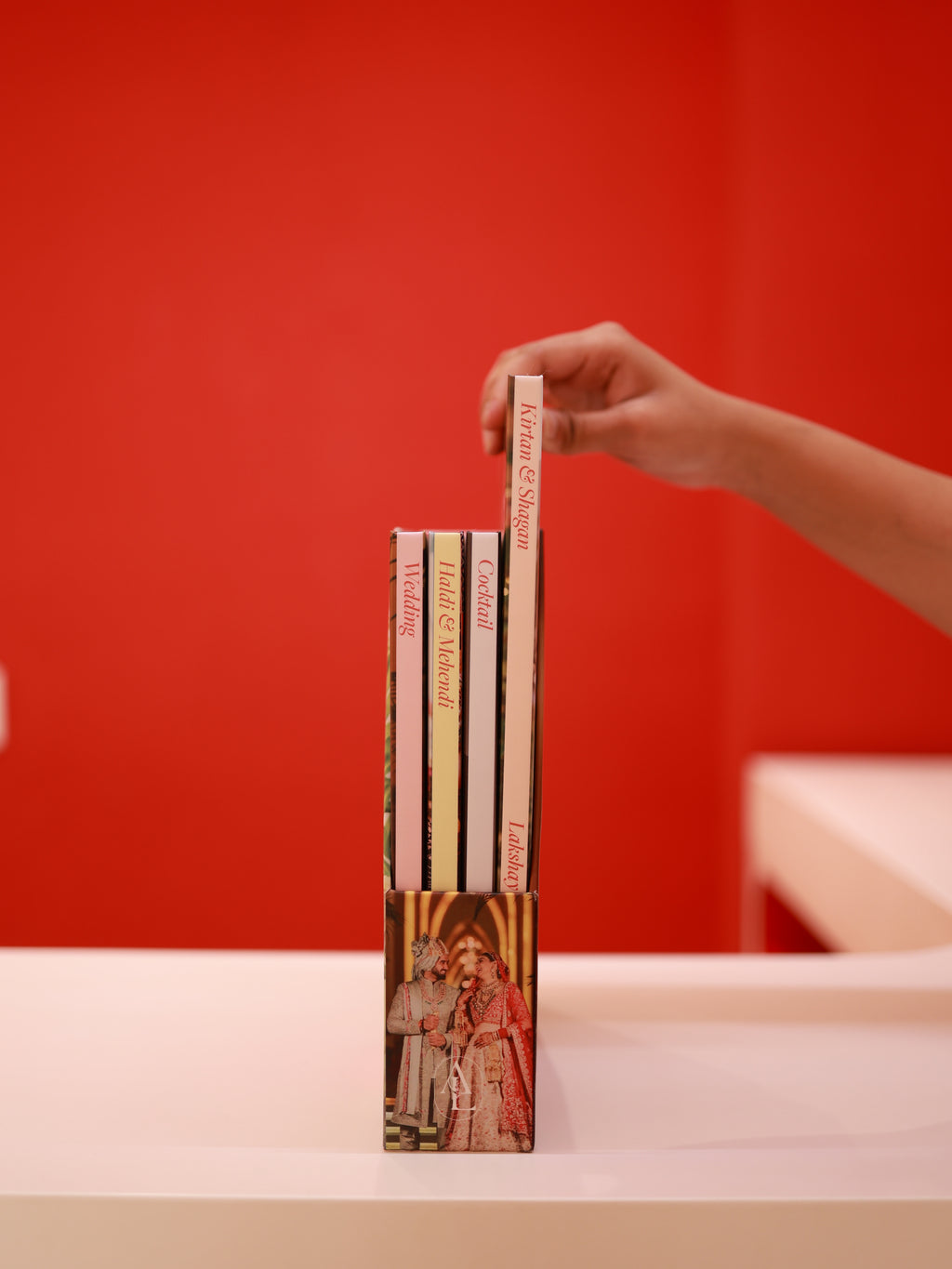 Alisha and Lakshay's Wedding Storybox
