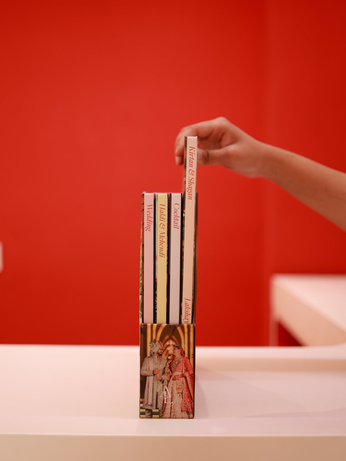 Alisha and Lakshay's Wedding Storybox