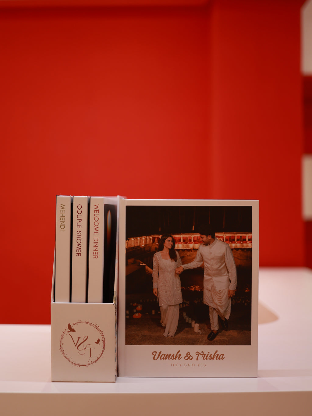 Trisha and Vansh's Luxe Wedding Storybox