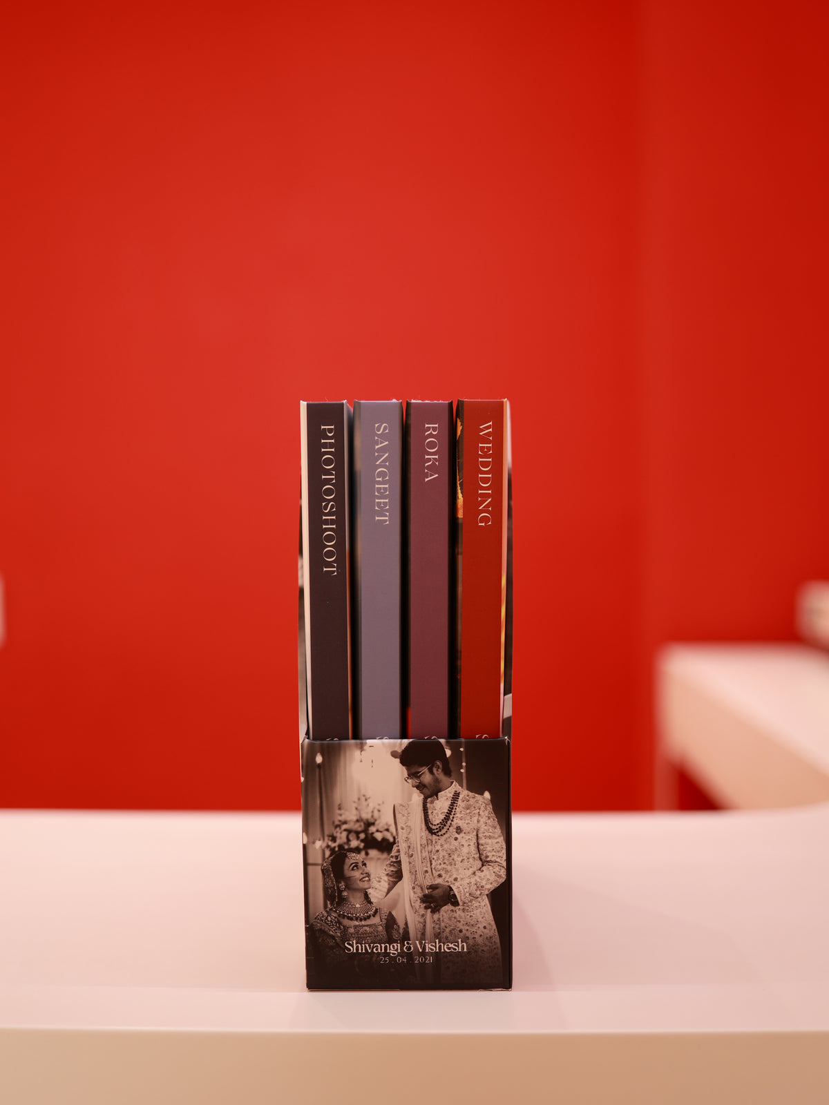 Shivangi and Vishesh's Luxe Wedding Storybox
