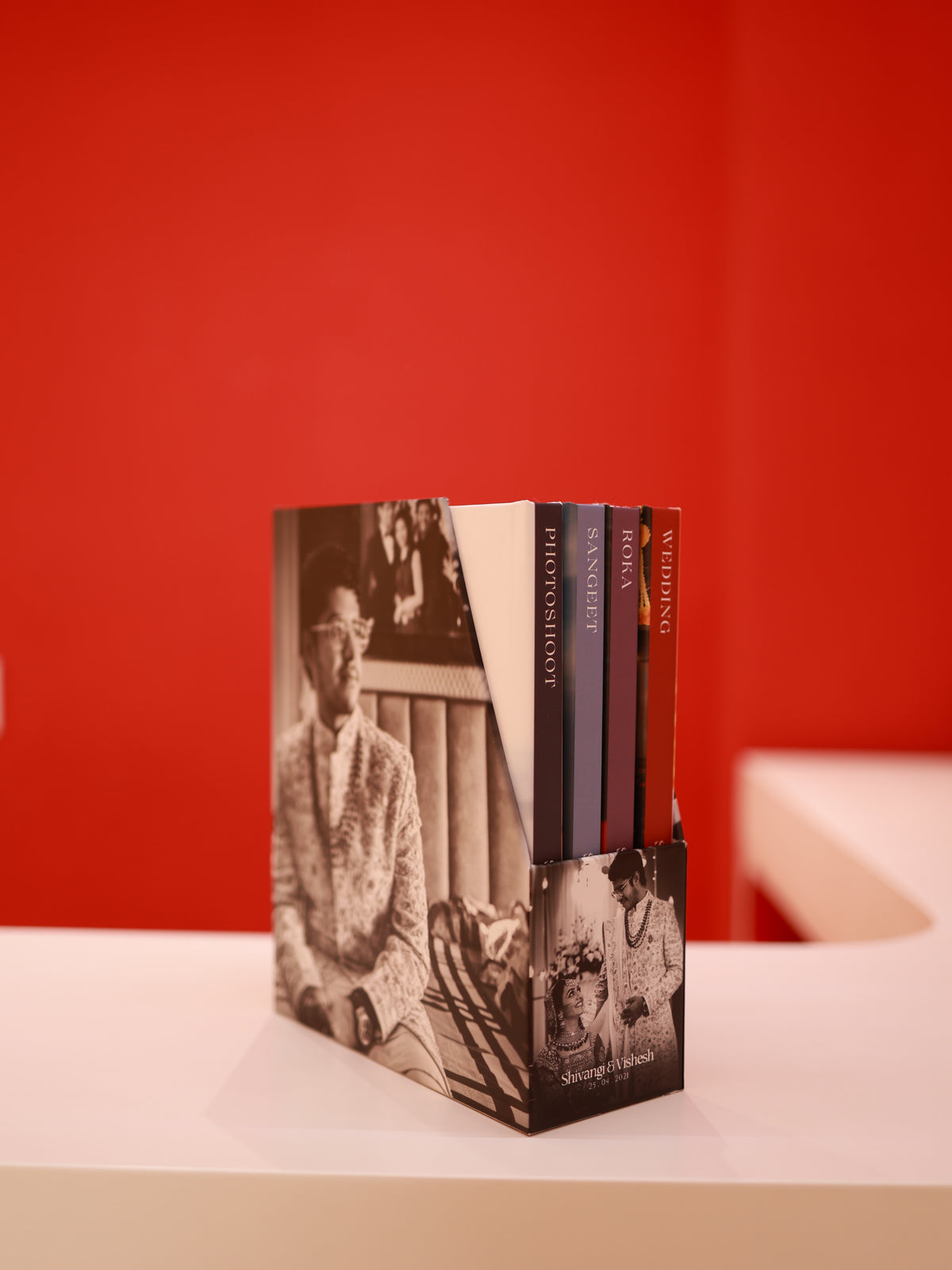 Shivangi and Vishesh's Luxe Wedding Storybox