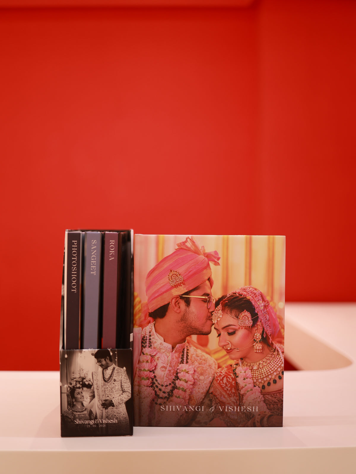 Shivangi and Vishesh's Luxe Wedding Storybox