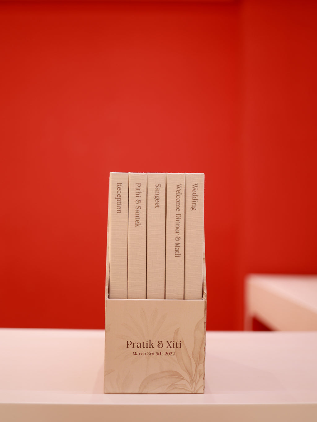 Xiti and Pratik's Luxe Wedding Storybox