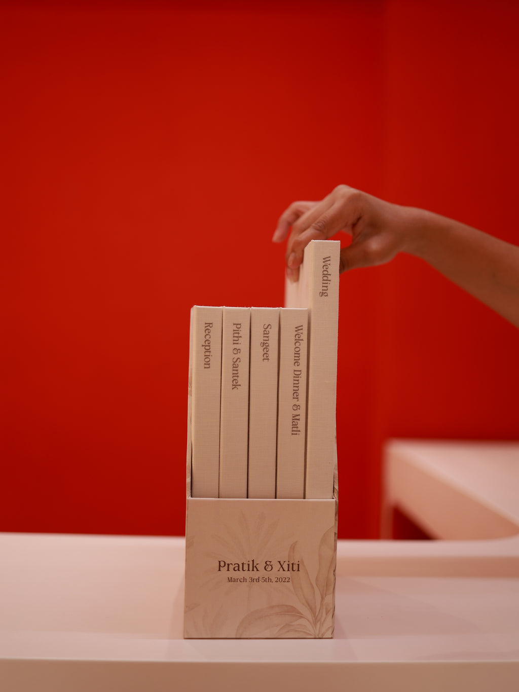 Xiti and Pratik's Luxe Wedding Storybox