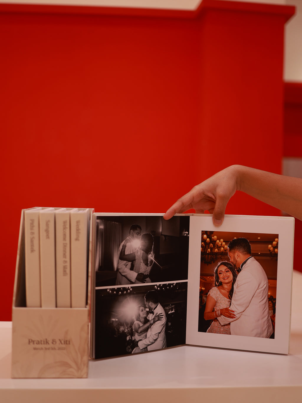 Xiti and Pratik's Luxe Wedding Storybox