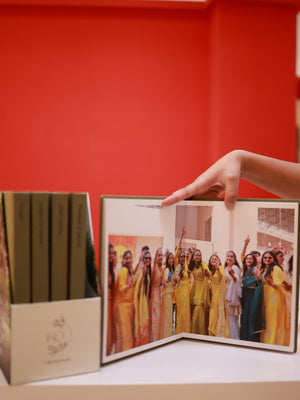 Khushboo and Ojas's Linen Wedding Storybox