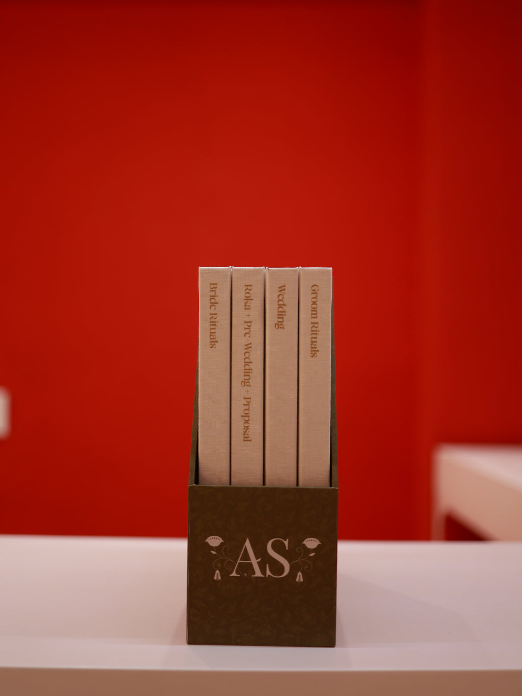 Sakshi and Ayush's Linen Wedding Storybox