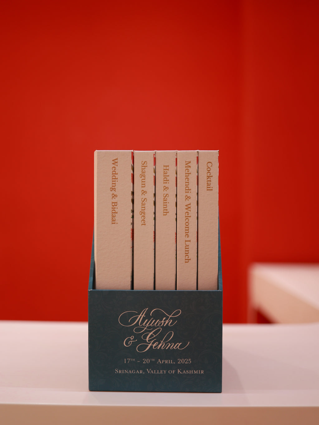 Gehna and Ayush's Luxe Wedding Storybox