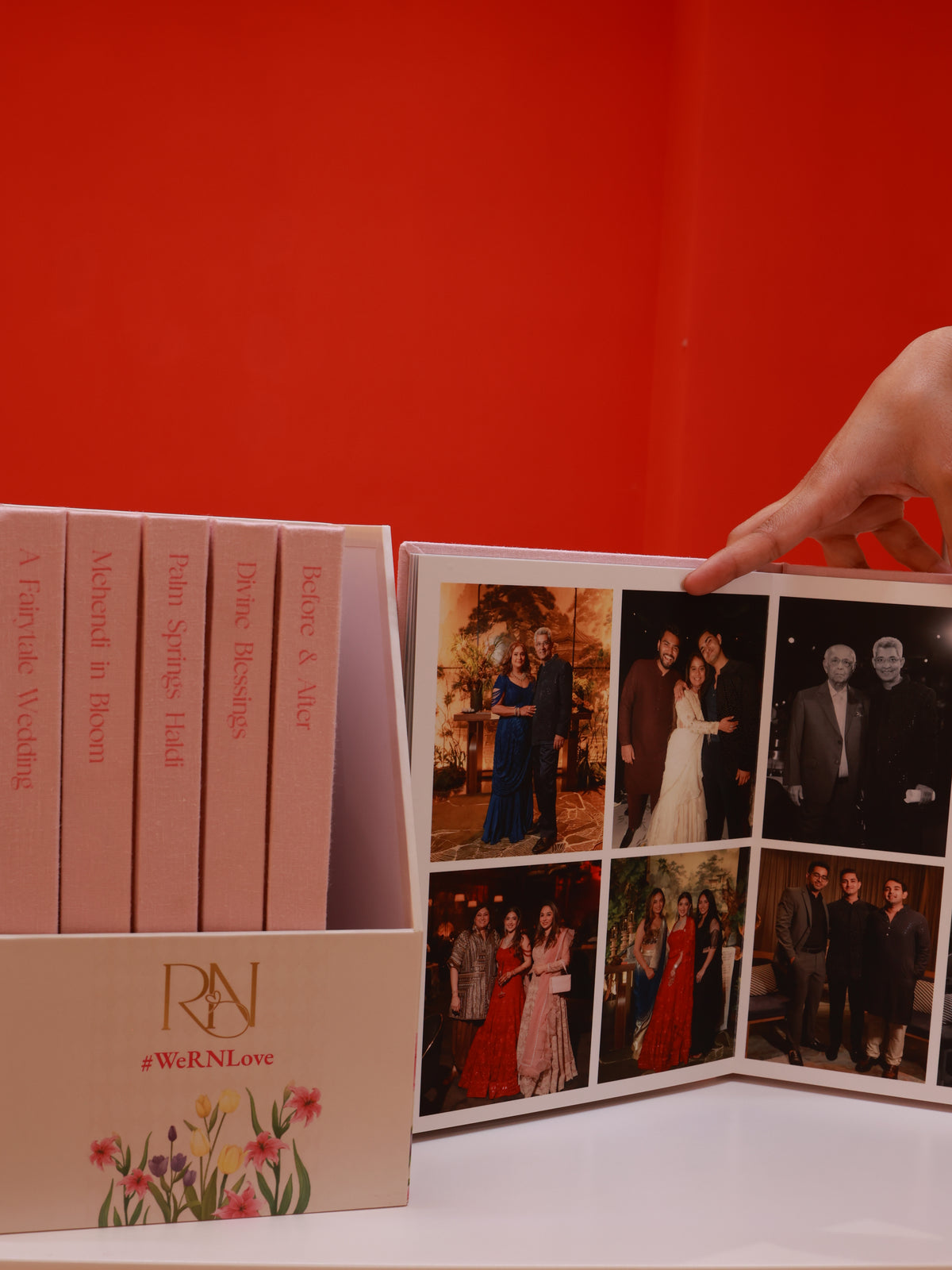 Richa and Nirvaan's Luxe Wedding Storybox