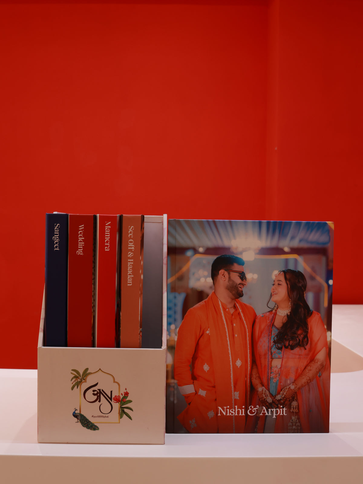 Nishi and Arpit's Luxe Wedding Storybox