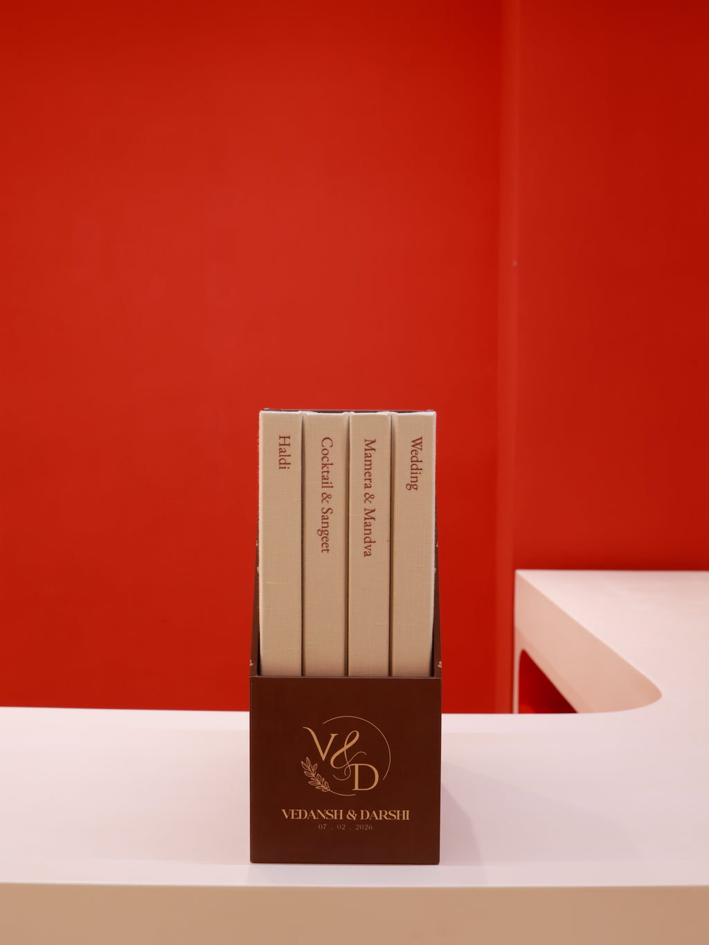 Darshi and Vedansh's Luxe Wedding Storybox