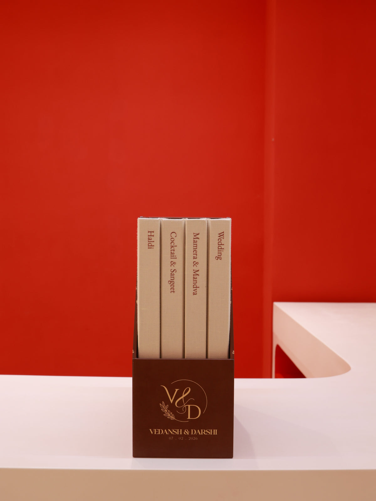 Darshi and Vedansh's Luxe Wedding Storybox