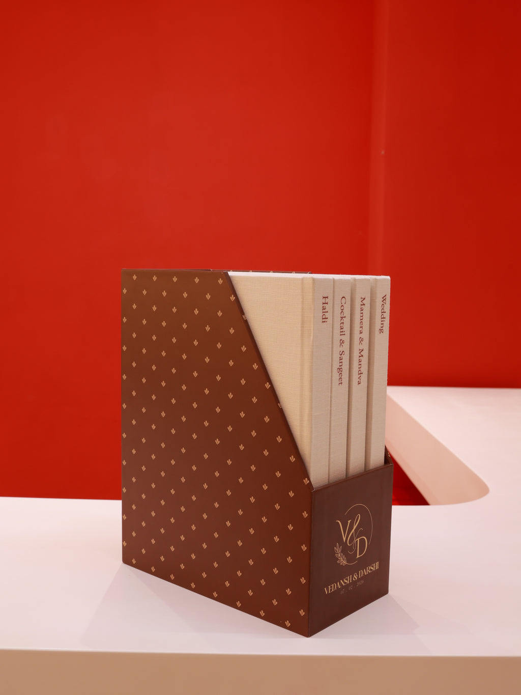 Darshi and Vedansh's Luxe Wedding Storybox