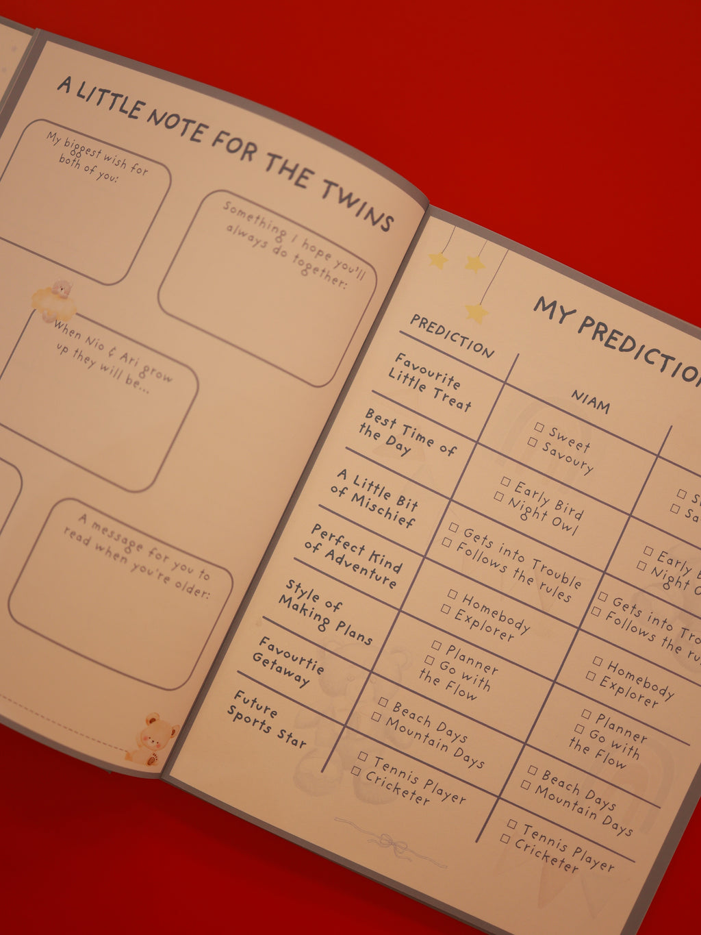 Devika's Baby Visitor Book