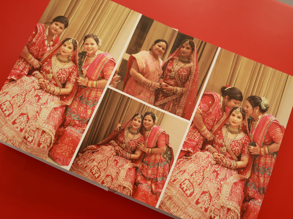 Ritika and Gaurav's Linen Wedding Storybox