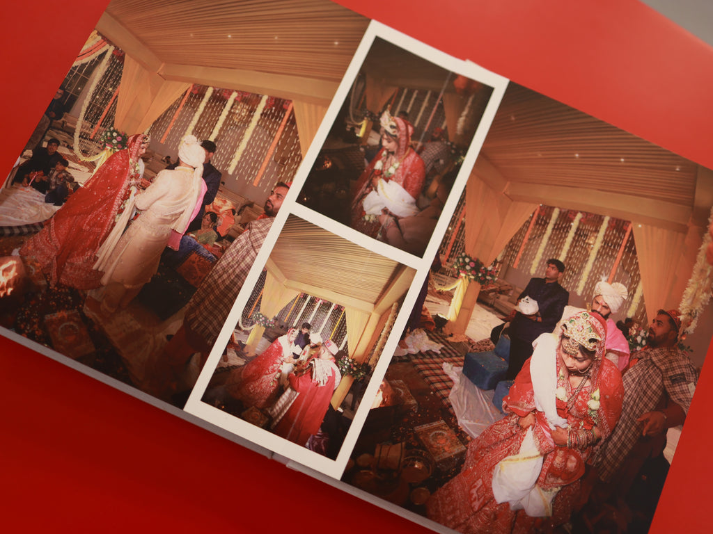 Ritika and Gaurav's Linen Wedding Storybox