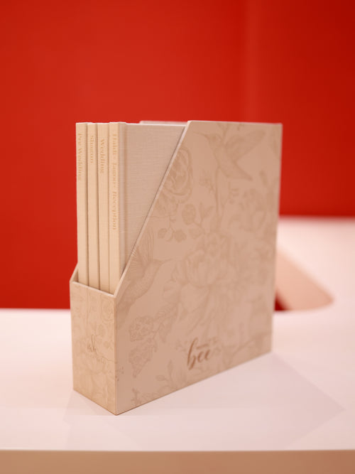 Madhupreet and Honey's Linen Wedding Storybox