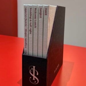 Sharvi and Ishaan's Linen Wedding Storybox